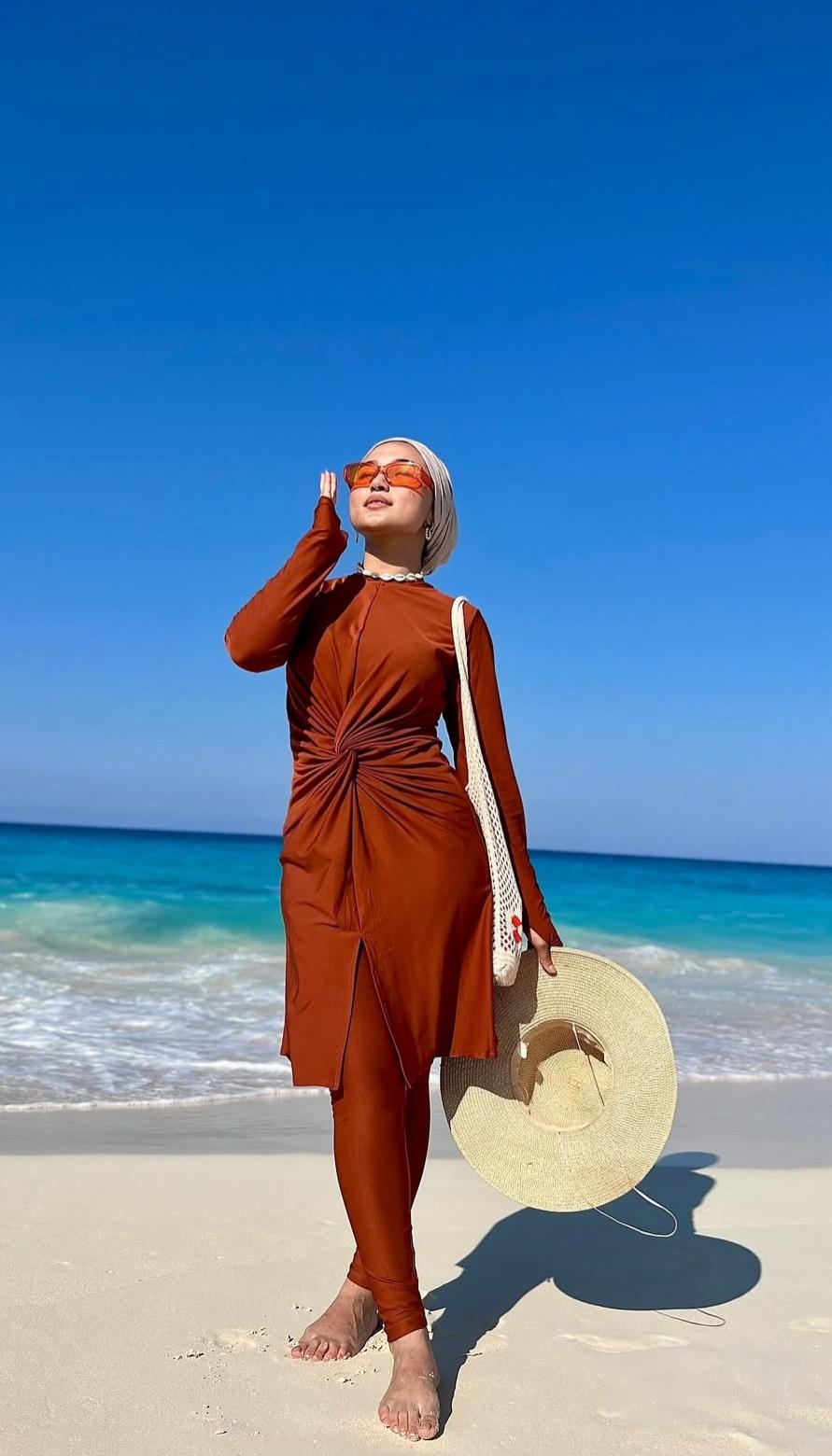 ☀️ SUMMER BURKINI – Modest Full-Coverage Swimwear for Women | Waterproof, Breathable, and Stylish