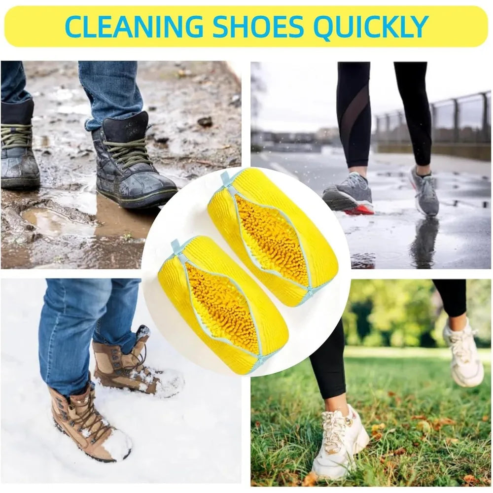 Durable Mesh Shoe Wash Bag with Zipper