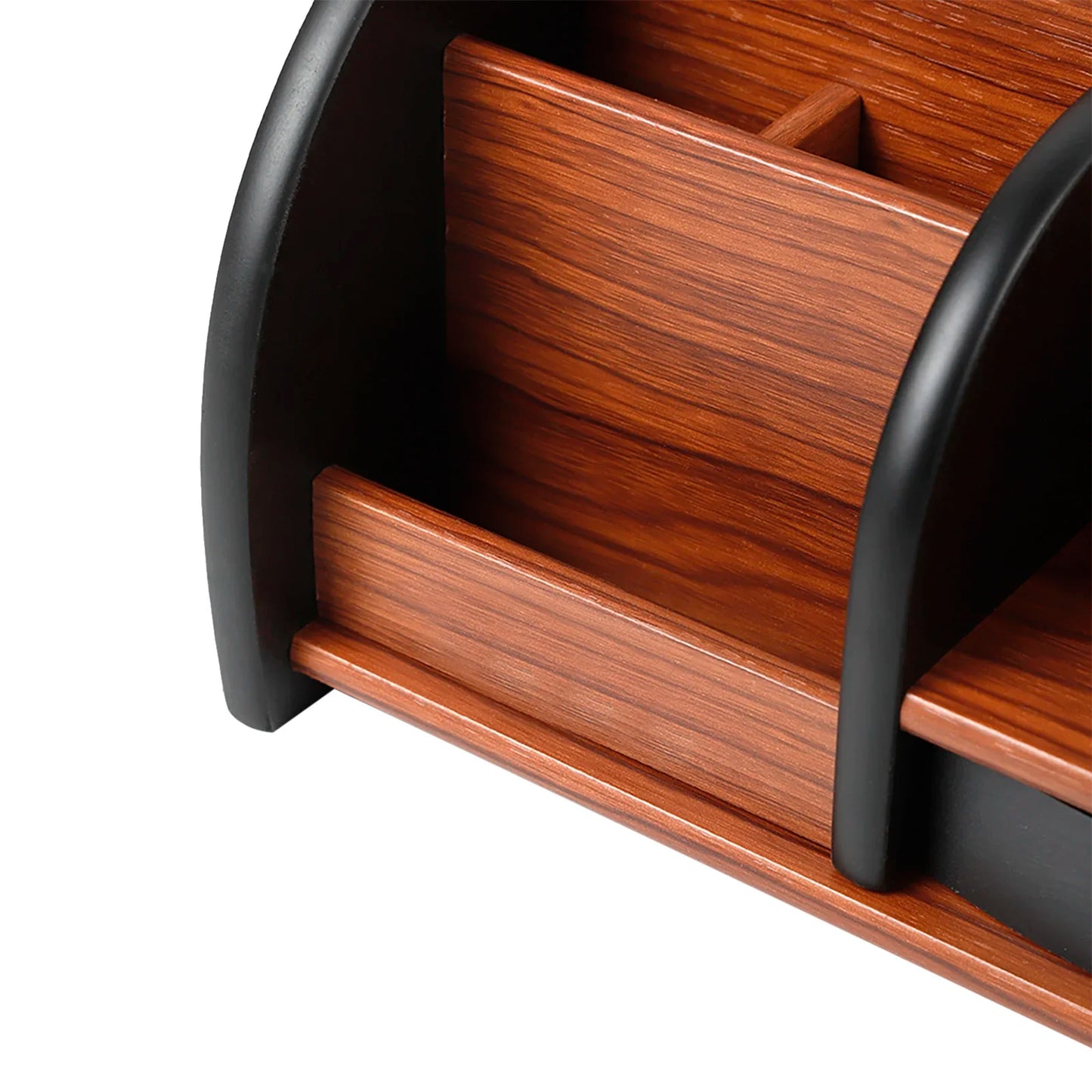 Wooden Pen Holder with Drawer