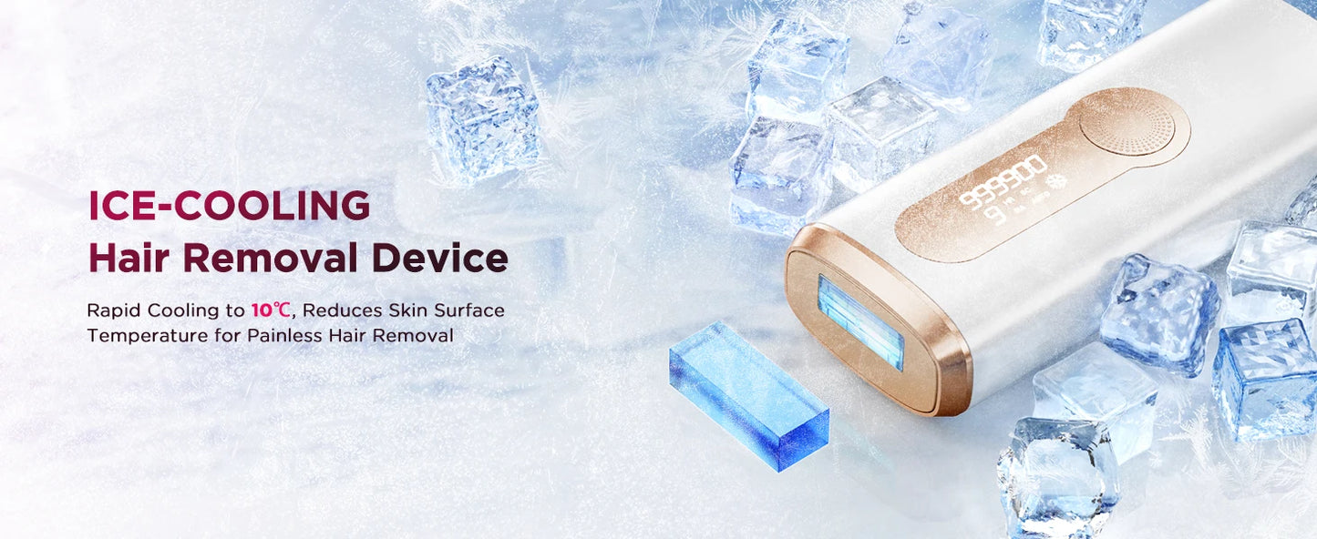 πAt-Home IPL Laser Hair Removal Handset β Safe, Painless & Long-Lasting Results