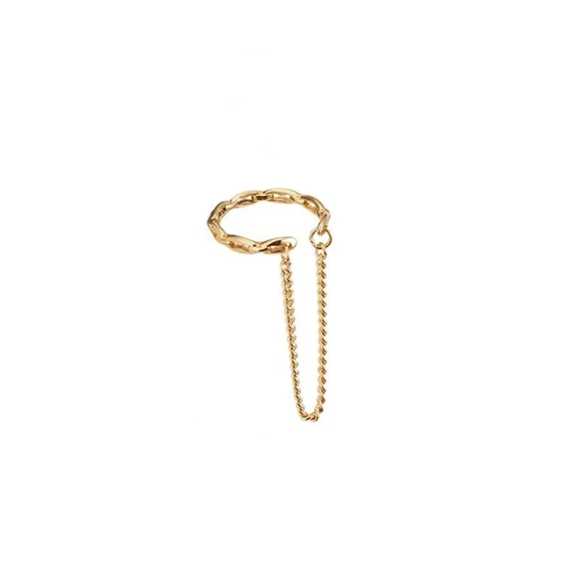 ✨ 18K Gold Plated Minimalist Ear Cuffs – No Piercing Needed