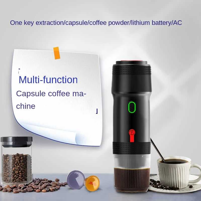 Tragbare vollautomatische Espresso-Kapsel-Kaffeemaschine