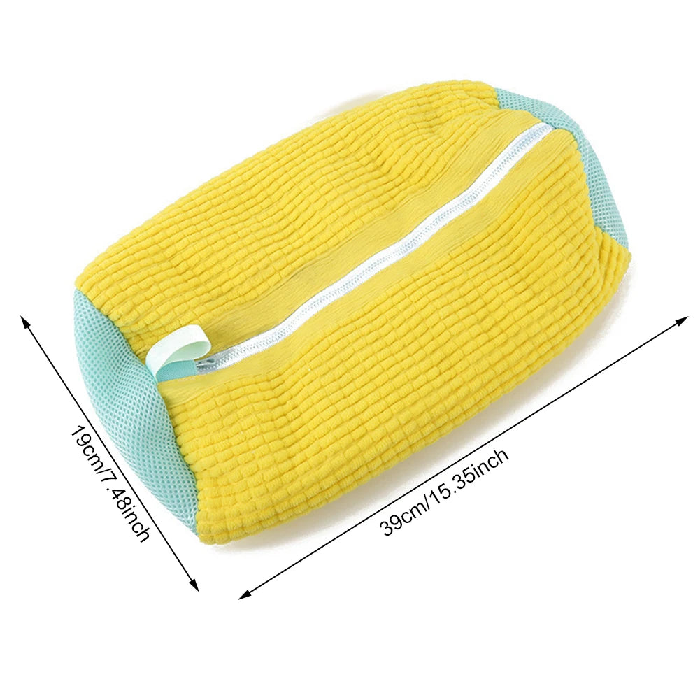 Durable Mesh Shoe Wash Bag with Zipper