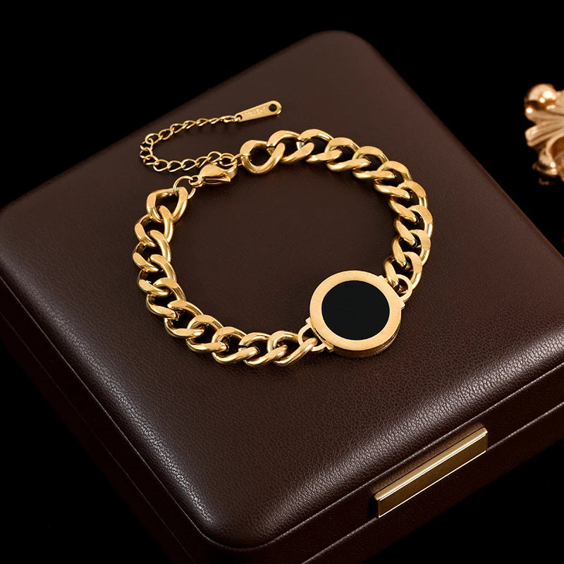 🌿 Tree of Grace – 18K Gold Plated Stainless Steel Life Bracelet-2