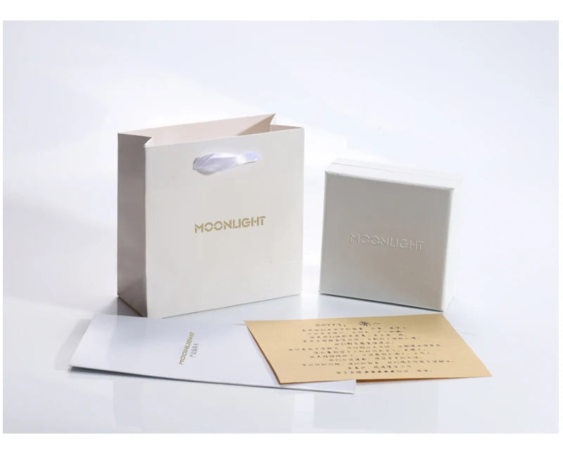 🌟 MOONLIGHT Armreif aus 18 Karat rosévergoldetem Titanstahl