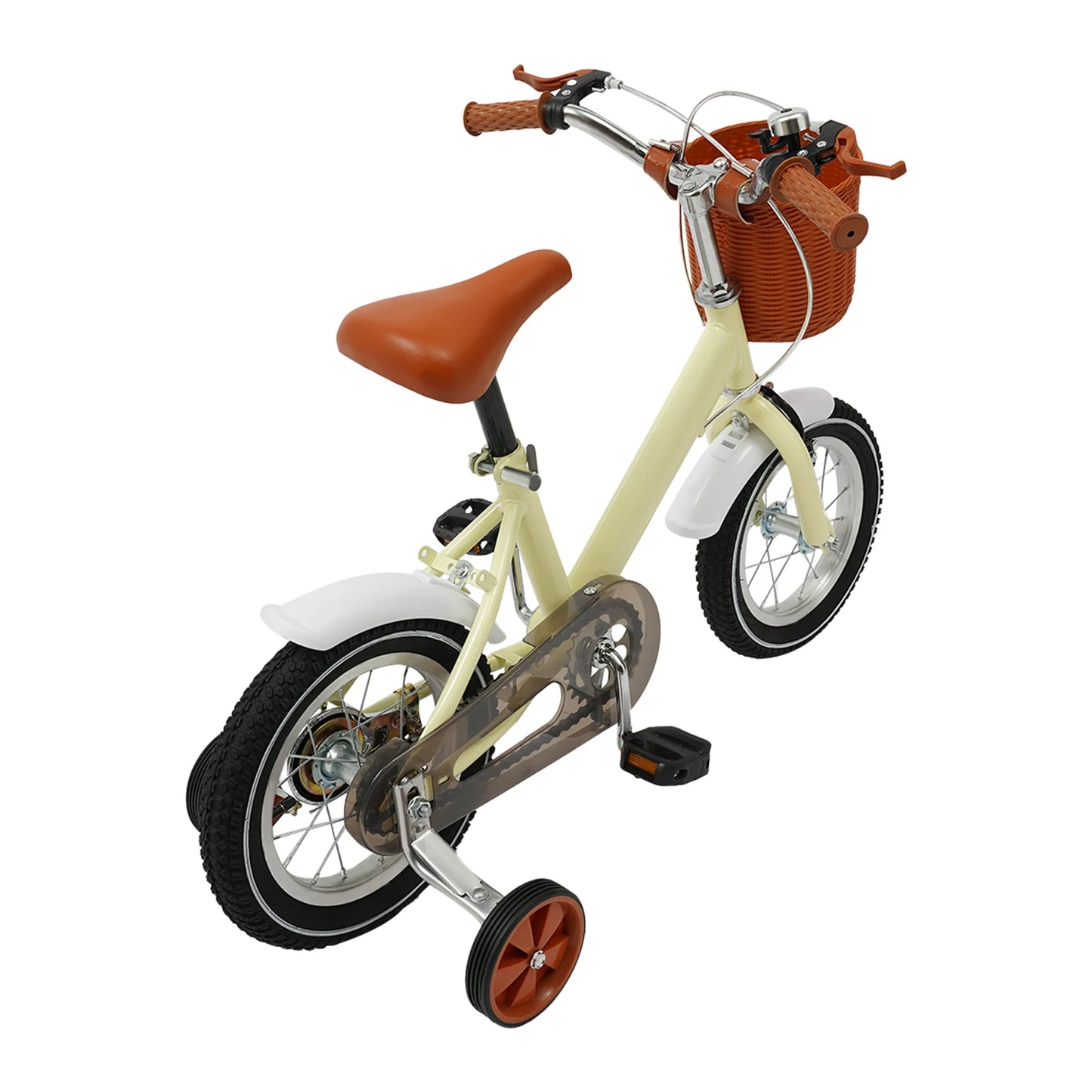 π² 12-Inch Kids Bike with Basket and Training Wheels β Adjustable Seat, Dual Brakes (Ages 2β4)