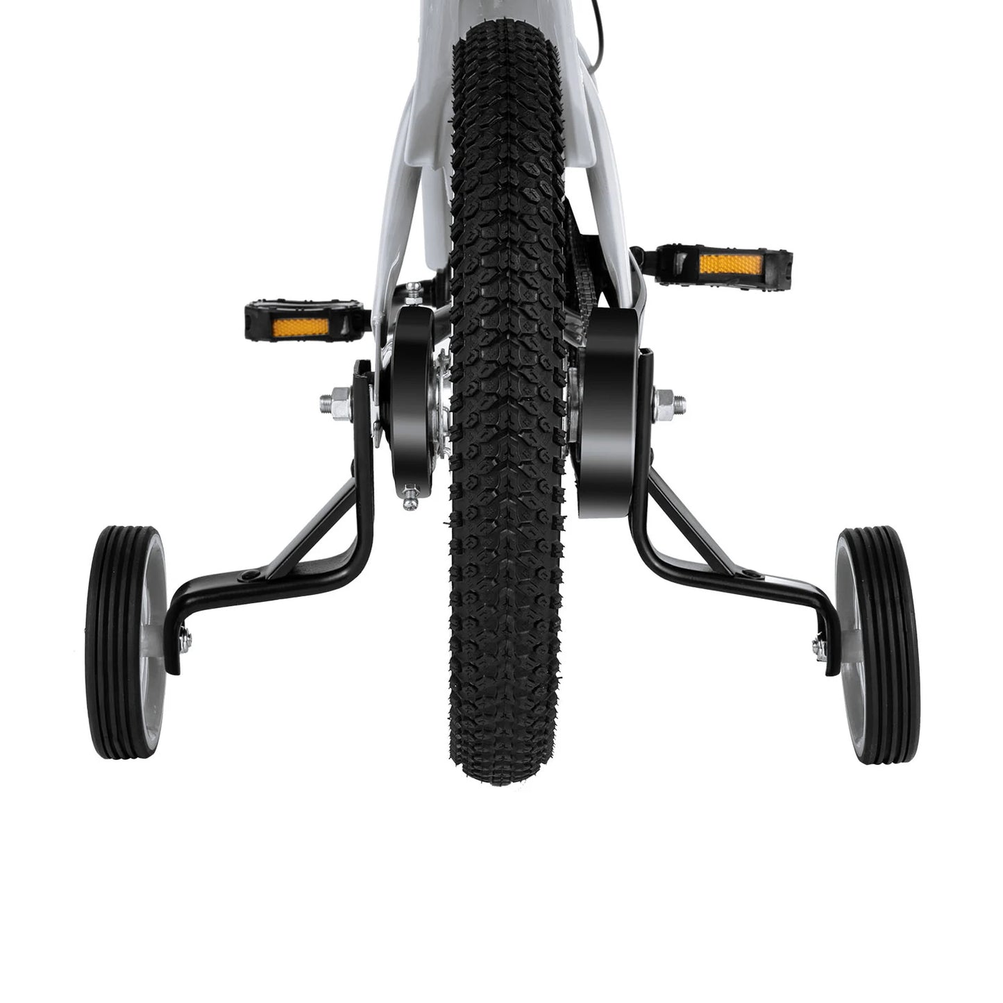 🚴 14-Inch Kids Bike with Training Wheels – Adjustable Seat, Dual Brakes, 2–4 Years, 50kg Capacity