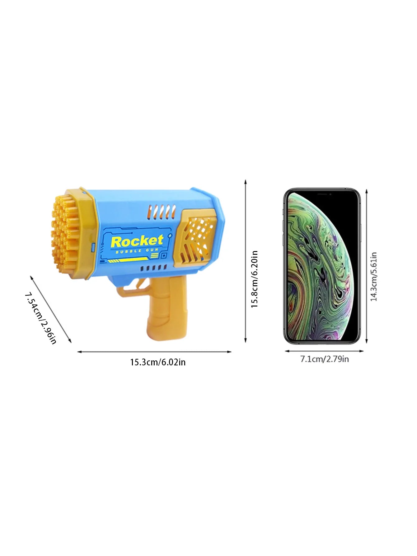 40-Hole Fully Automatic Outdoor Bubble Machine – Light & Fun Without Batteries!
