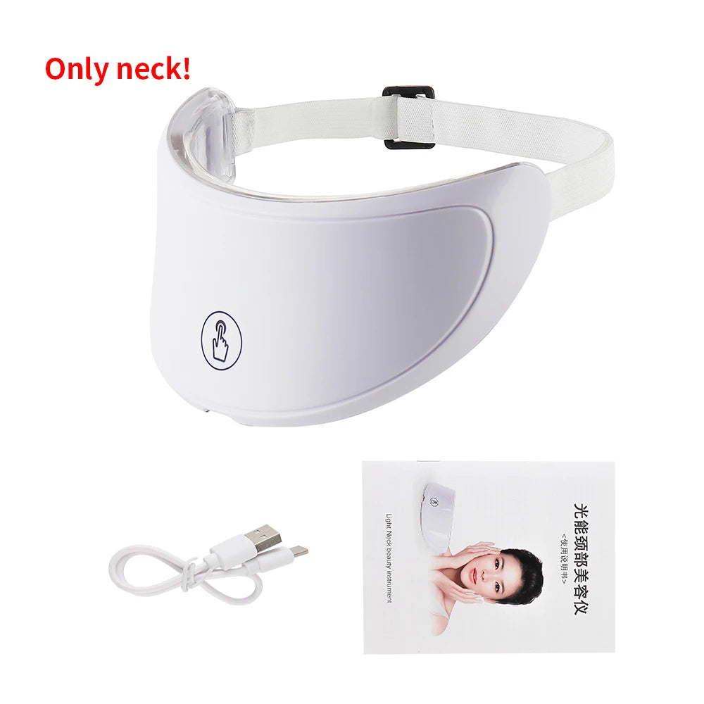 LED Light Therapy Mask Foreverlily- Wireless 7-Color – Skin Rejuvenation and Anti-Aging Face and Neck Care