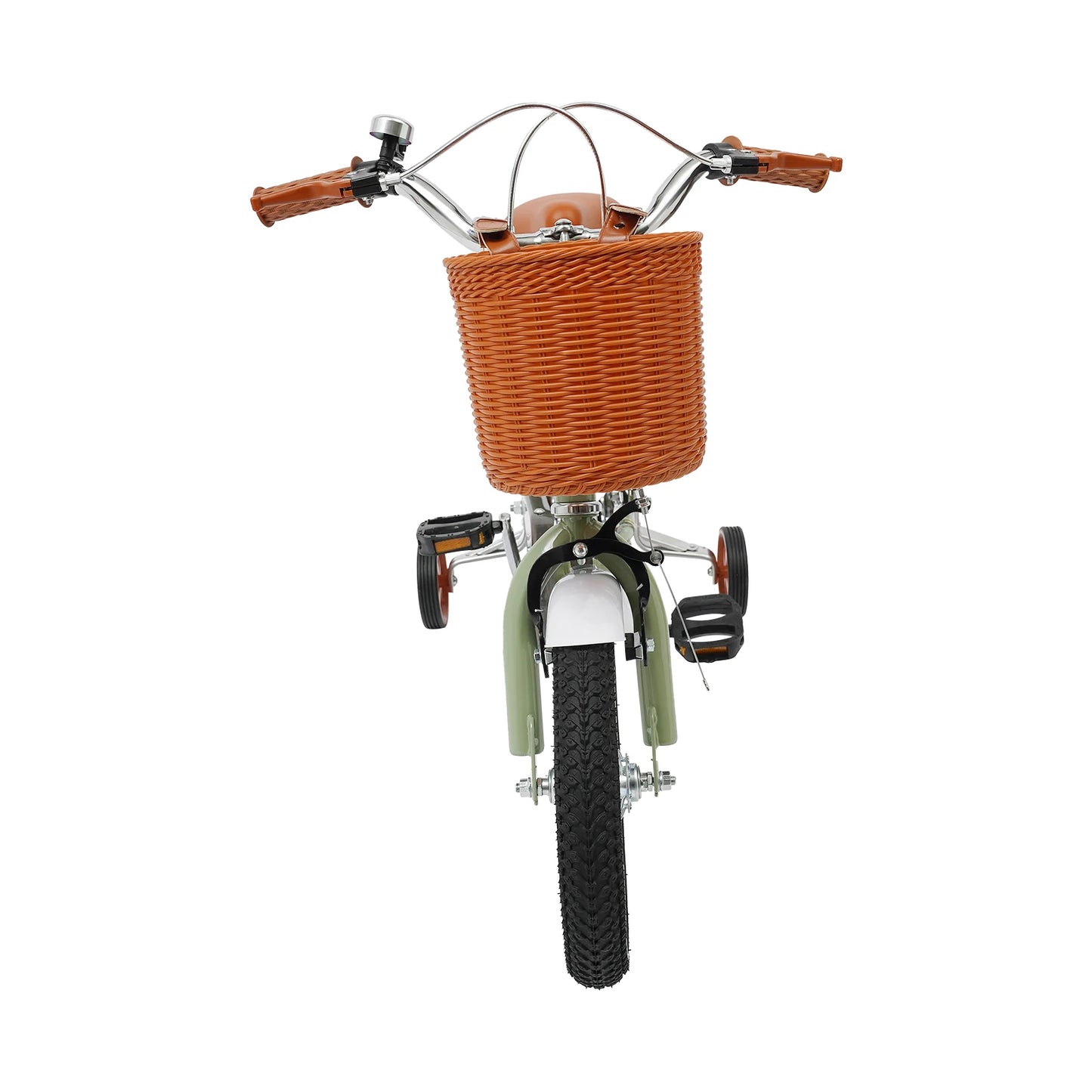 π² 12-Inch Kids Bike with Basket and Training Wheels β Adjustable Seat, Dual Brakes (Ages 2β4)