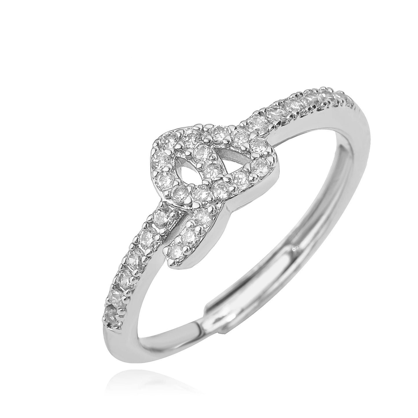 🌙 18k Gold Plated Arabic Letter Square Ring – HECHENG Women’s Fashion Ring with Zircon Inlay