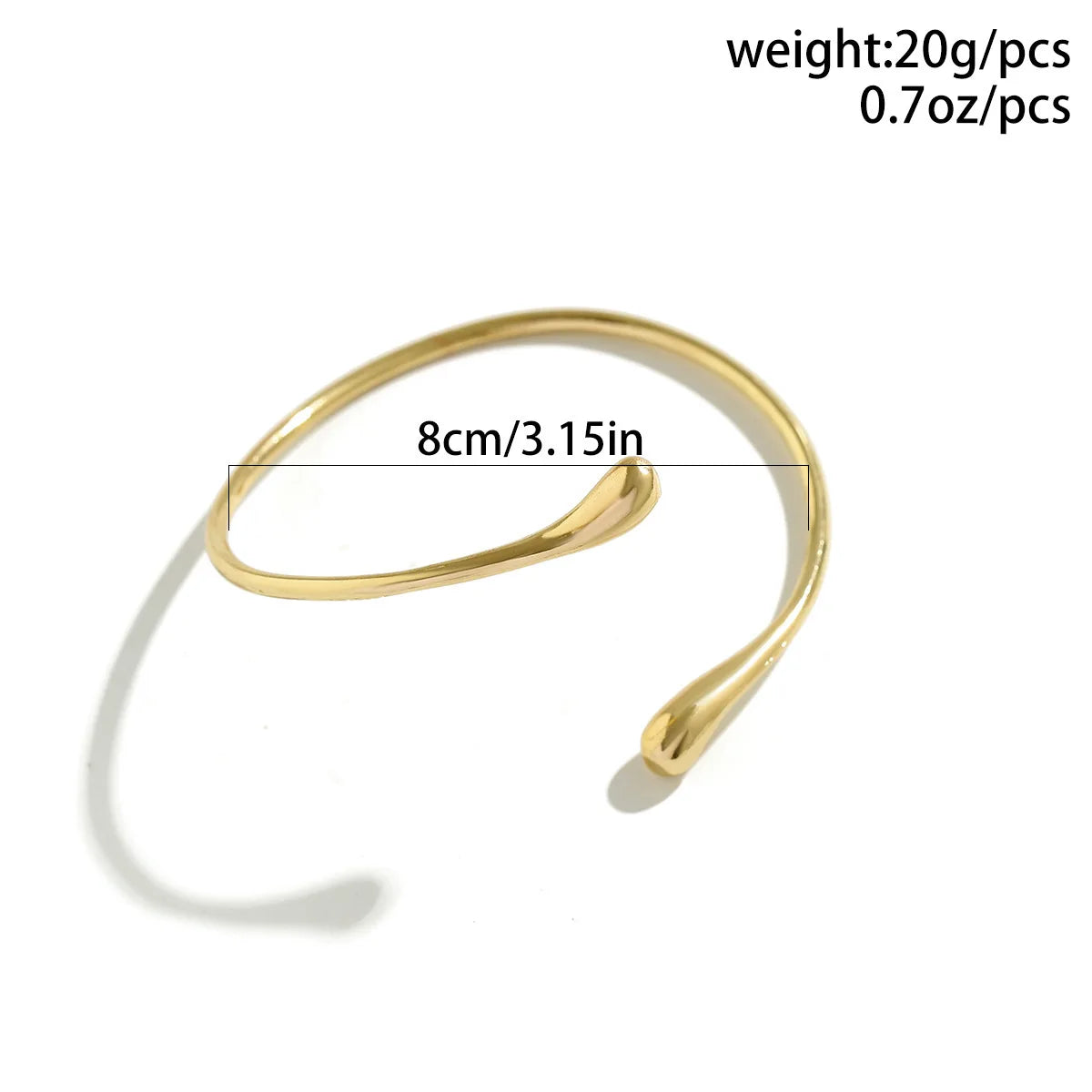 💧 Water Drop Upper Arm Bracelet