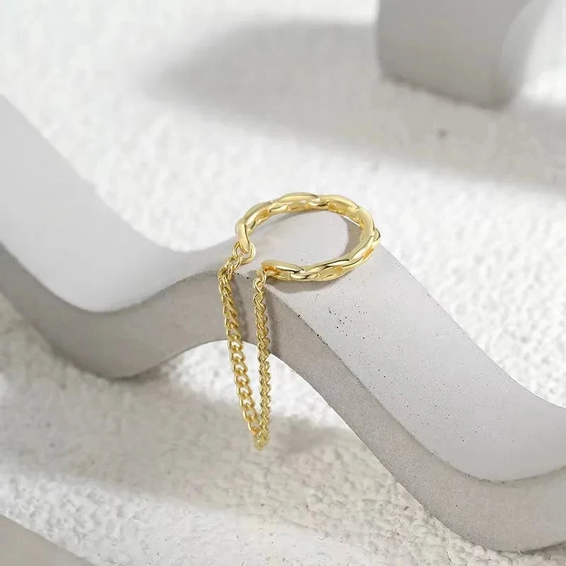 ✨ 18K Gold Plated Minimalist Ear Cuffs – No Piercing Needed