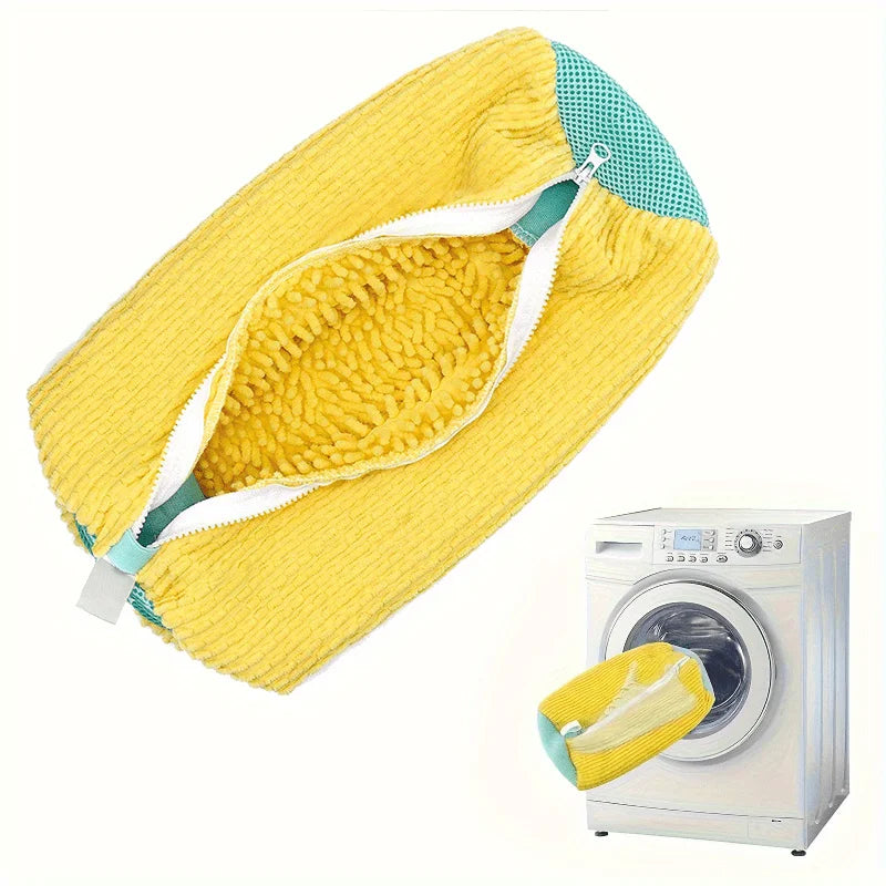 Durable Mesh Shoe Wash Bag with Zipper