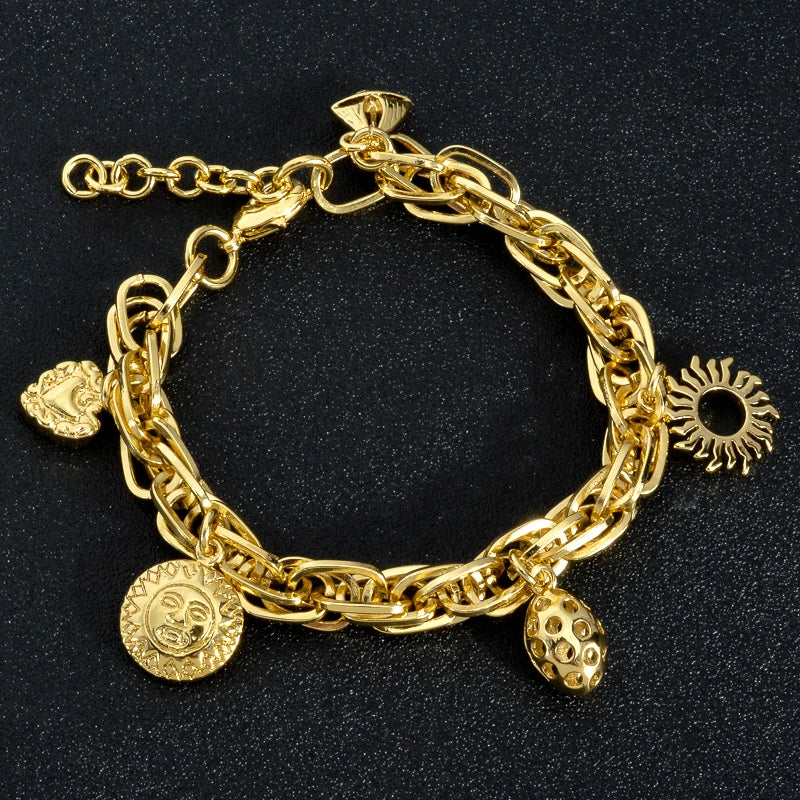 Luxury Stainless Steel Charm Bracelet β Elegant Jewelry Butterfly