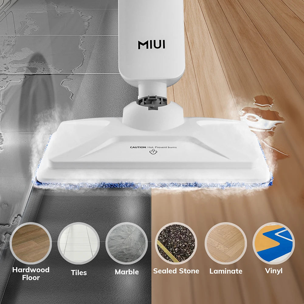 🧼 MIUI High-Power Steam Mop – Deep Clean, Zero Chemicals