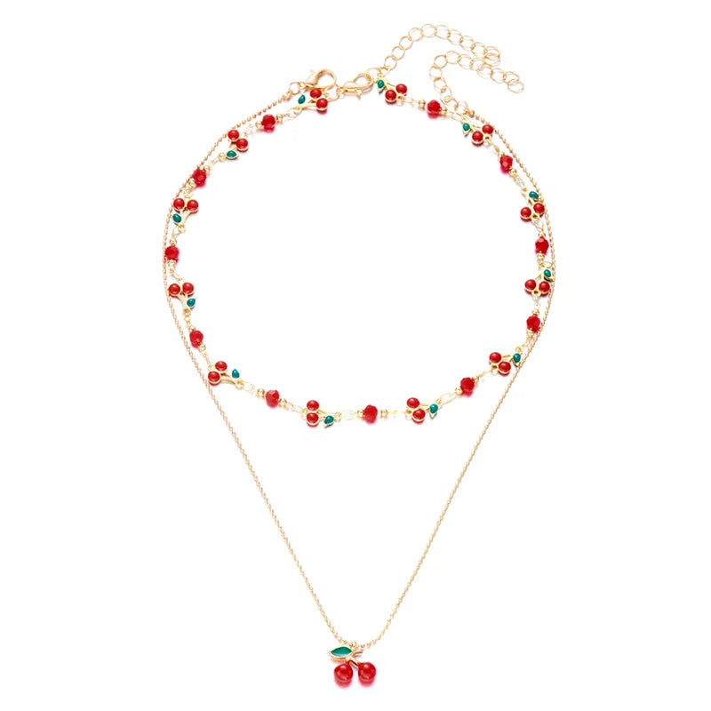 π Sweet Cherry Bracelet / Necklace/Anklet