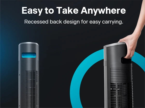 ❄️ PELONIS Ultra-Quiet Oscillating Tower Fan – Efficient, Sleek, Smart