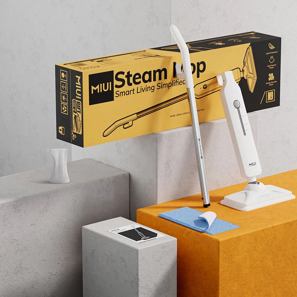 🧼 MIUI High-Power Steam Mop – Deep Clean, Zero Chemicals