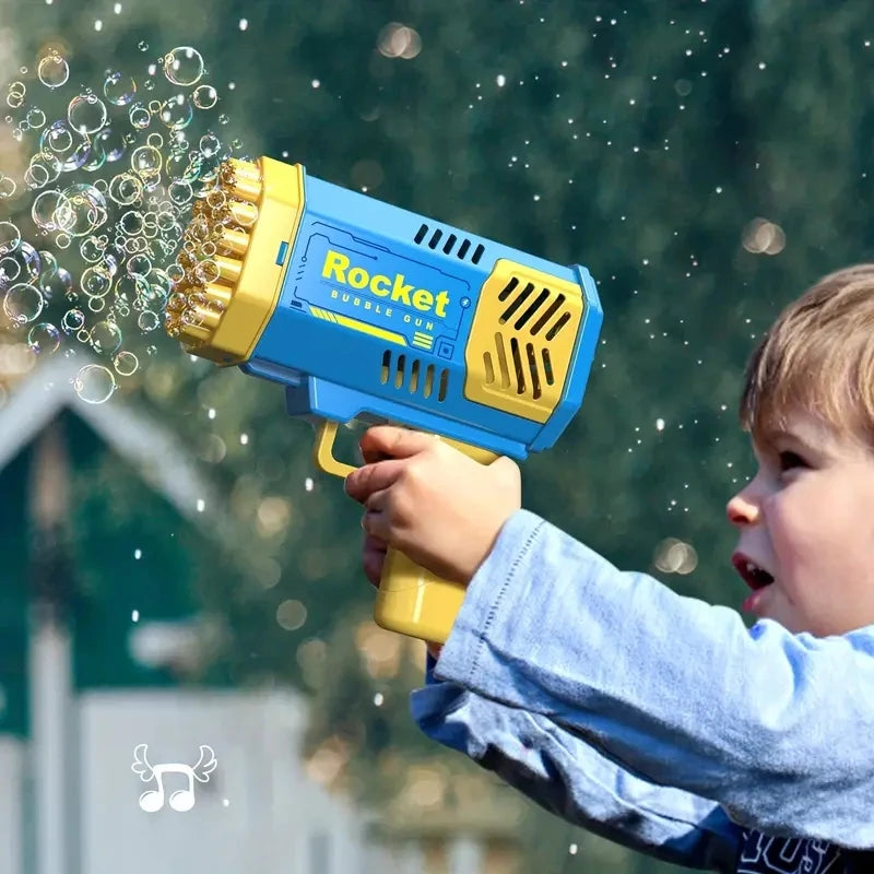 40-Hole Fully Automatic Outdoor Bubble Machine – Light & Fun Without Batteries!