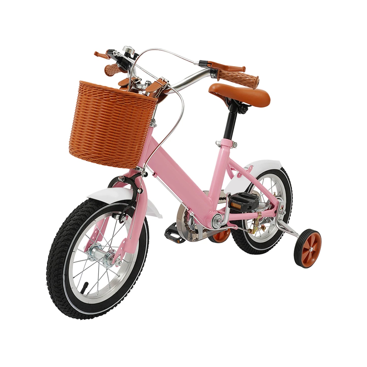 π² 12-Inch Kids Bike with Basket and Training Wheels β Adjustable Seat, Dual Brakes (Ages 2β4)