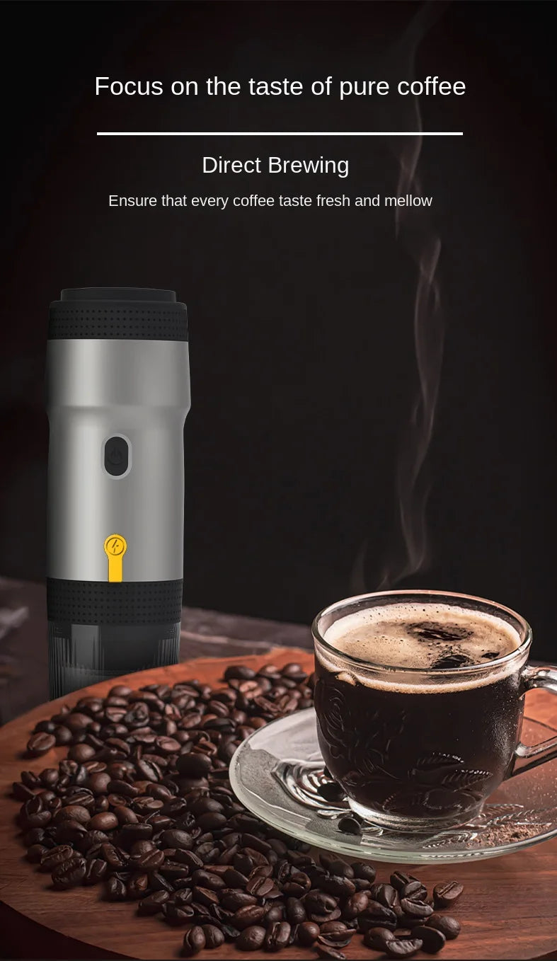 Tragbare vollautomatische Espresso-Kapsel-Kaffeemaschine