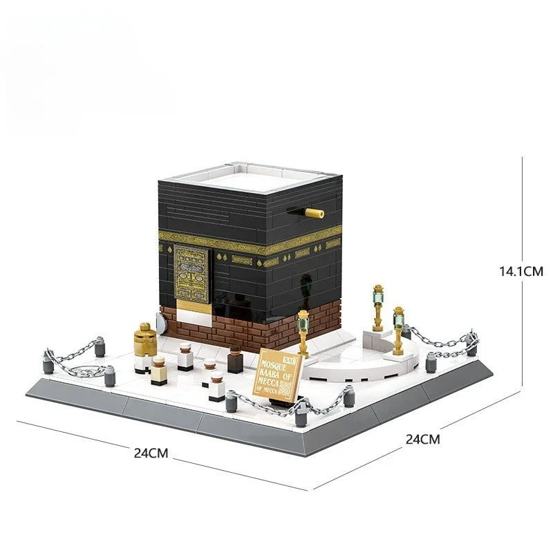 🕌 Mecca Kaaba Mosque Building Blocks – 446PCS Educational Toy for Kids & Adults