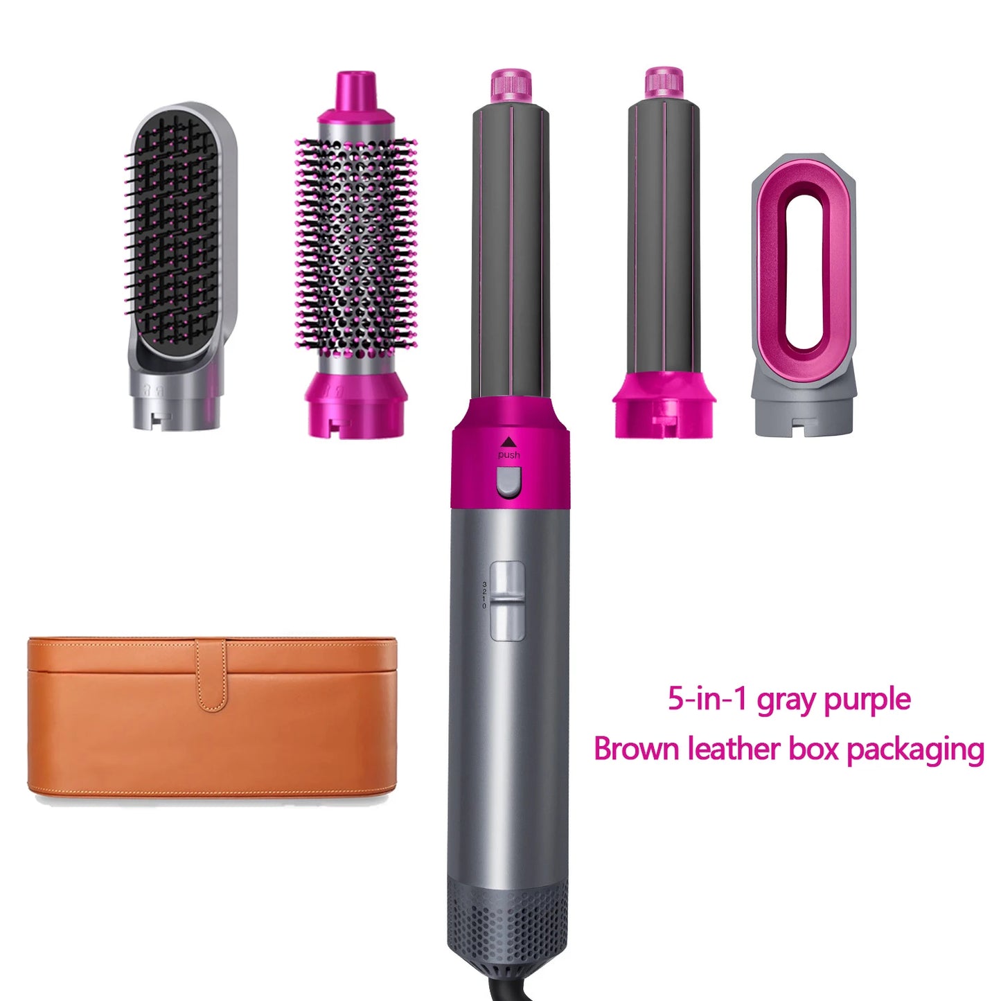 đââď¸ Elektrisches 5-in-1-Haarstyling-Tool â Trocknen, Locken, Glätten und mehr!