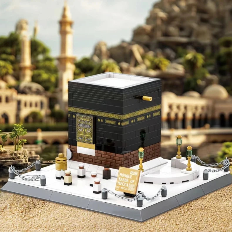 🕌 Mecca Kaaba Mosque Building Blocks – 446PCS Educational Toy for Kids & Adults