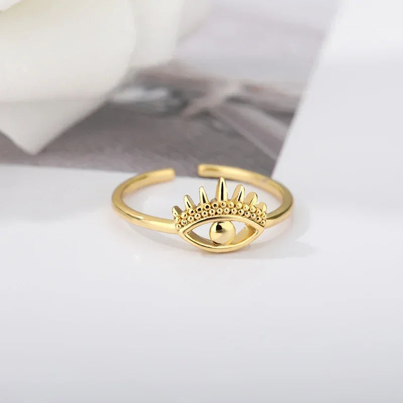 💍 Aesthetic Gold Heart – Stainless Steel Waterproof Ring-3