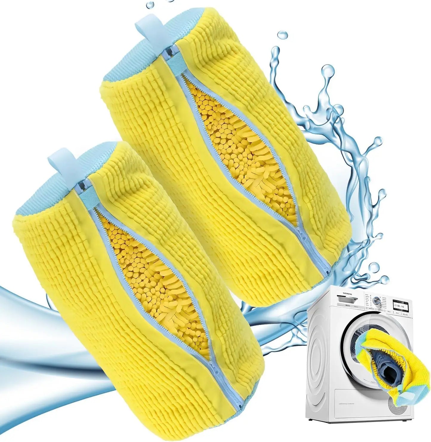 Durable Mesh Shoe Wash Bag with Zipper