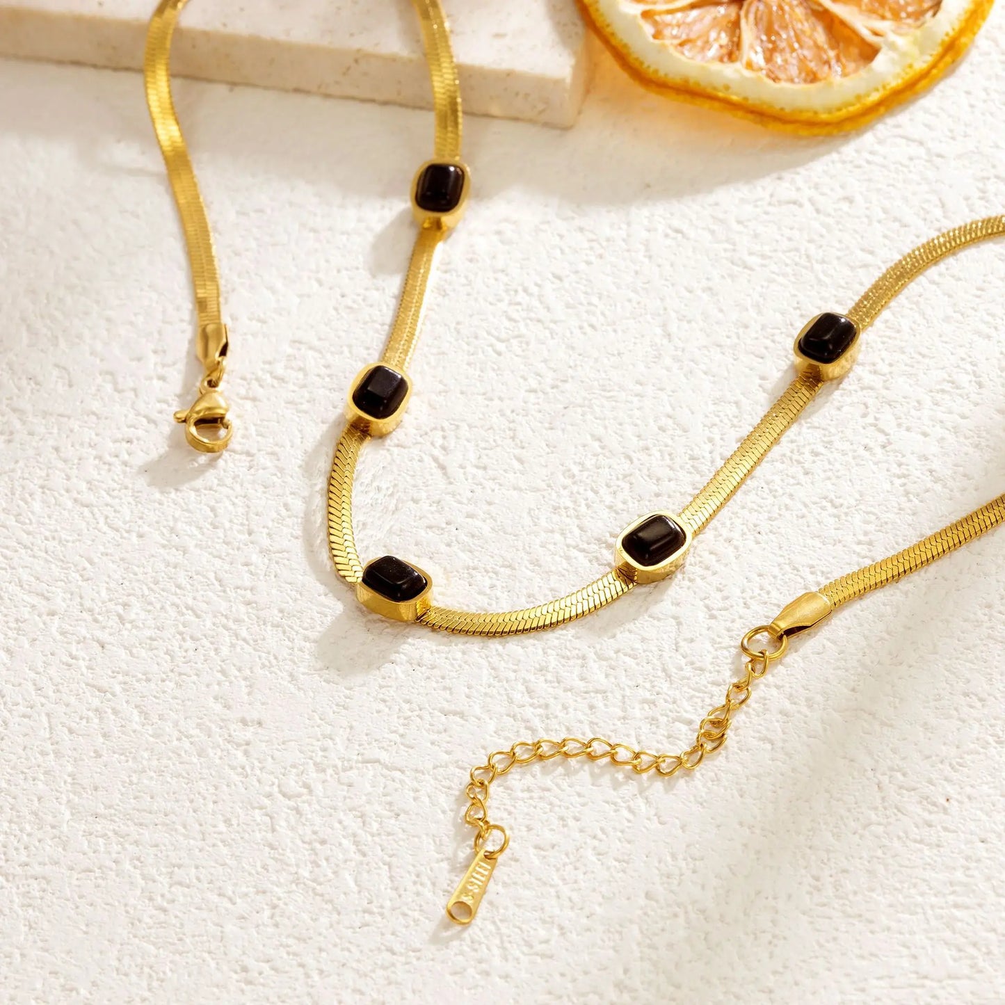 💛 Trendy Stainless Steel Heart Pearl Pendant Necklace – Gold Color