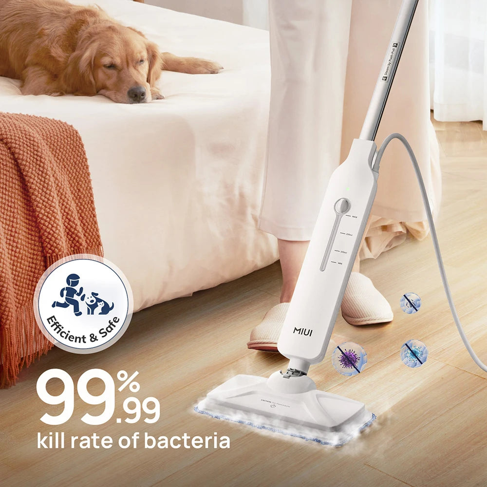 🧼 MIUI High-Power Steam Mop – Deep Clean, Zero Chemicals
