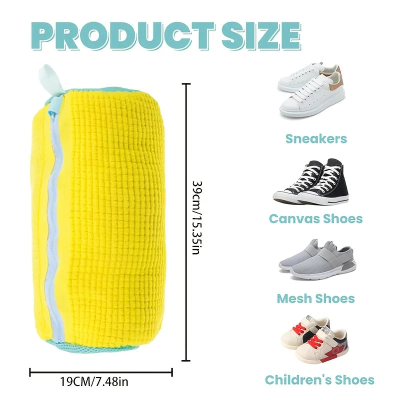 Durable Mesh Shoe Wash Bag with Zipper