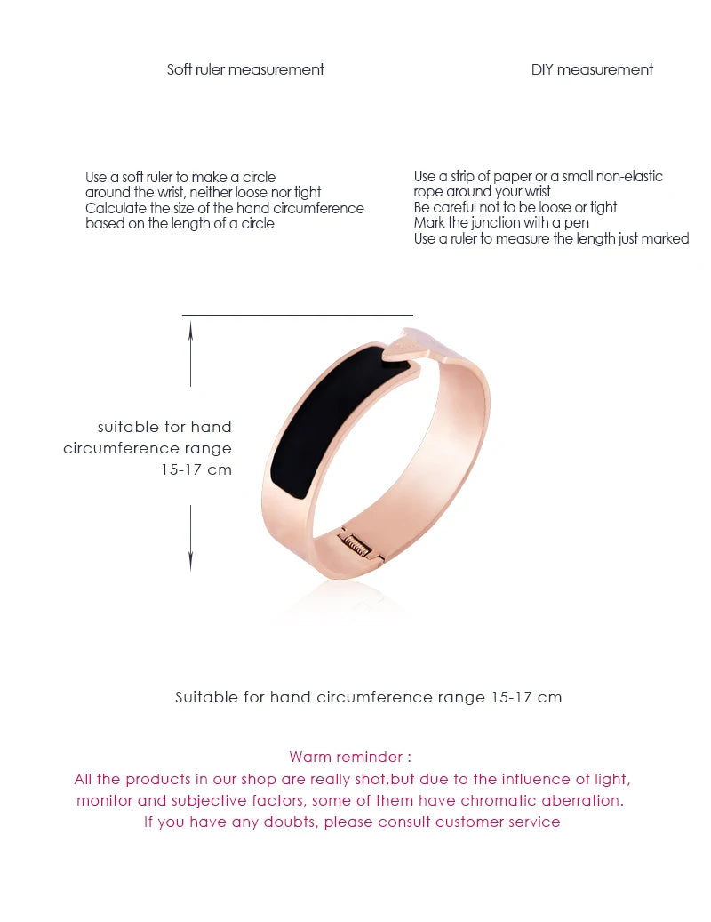 🌟 MOONLIGHT Armreif aus 18 Karat rosévergoldetem Titanstahl