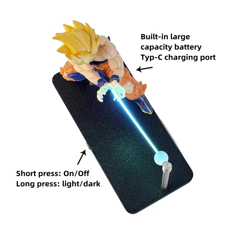 Dragon Ball Z Goku Super Saiyajin Modelllampe