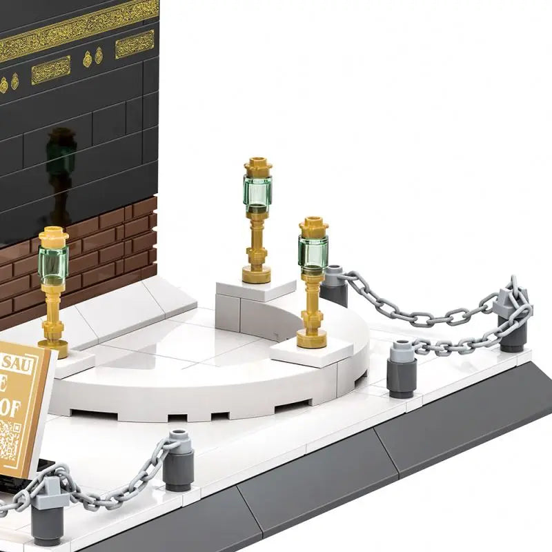 🕌 Mecca Kaaba Mosque Building Blocks – 446PCS Educational Toy for Kids & Adults