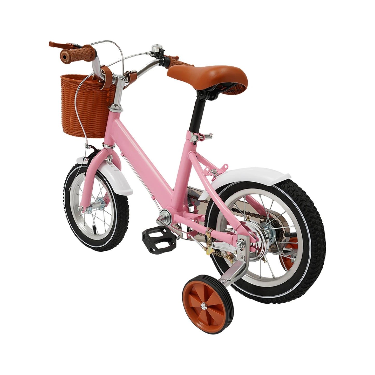 π² 12-Inch Kids Bike with Basket and Training Wheels β Adjustable Seat, Dual Brakes (Ages 2β4)