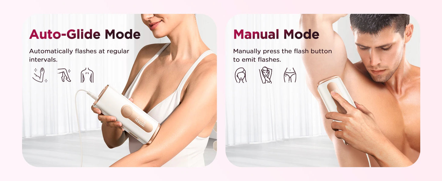 πAt-Home IPL Laser Hair Removal Handset β Safe, Painless & Long-Lasting Results