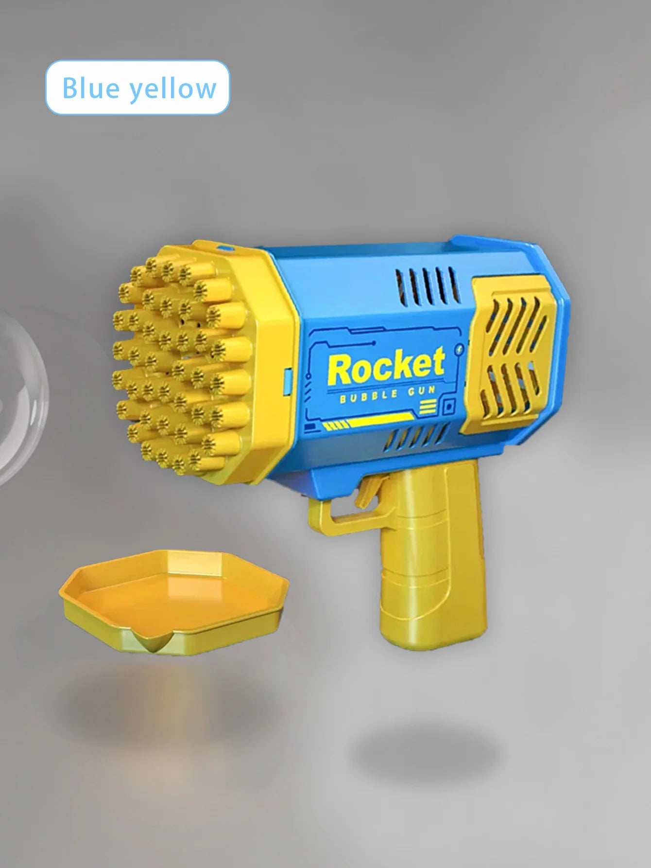 40-Hole Fully Automatic Outdoor Bubble Machine – Light & Fun Without Batteries!