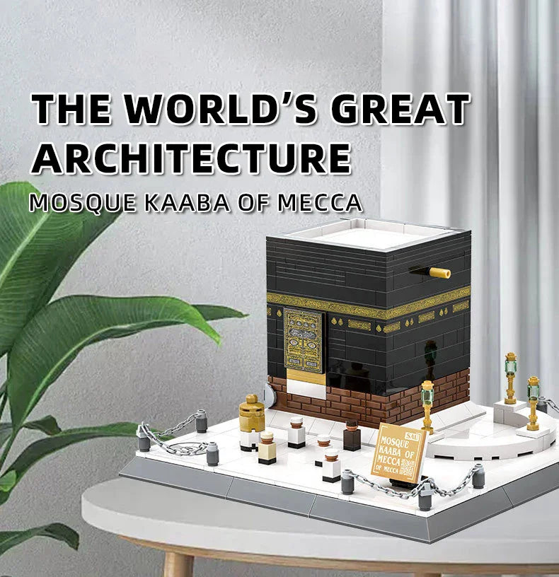 🕌 Mecca Kaaba Mosque Building Blocks – 446PCS Educational Toy for Kids & Adults