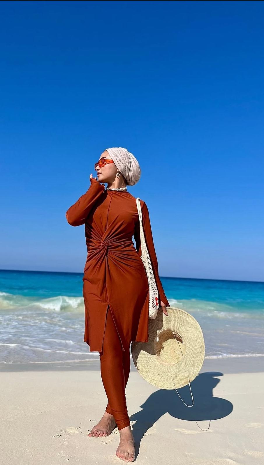 ☀️ SUMMER BURKINI – Modest Full-Coverage Swimwear for Women | Waterproof, Breathable, and Stylish