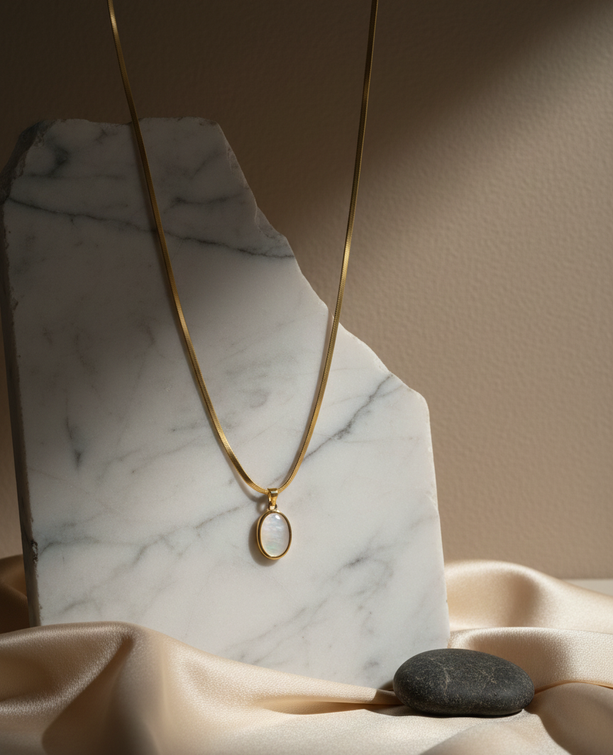 Trendige Halsketten aus Edelstahl 