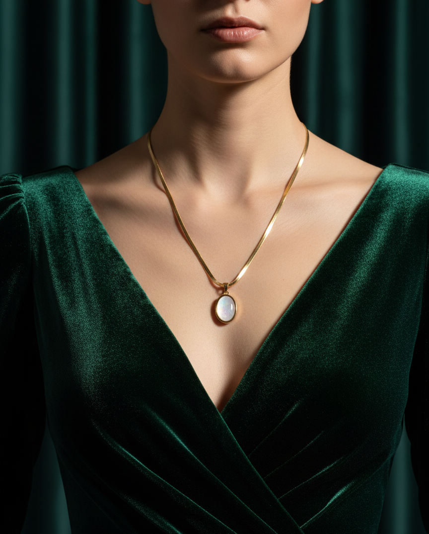 Trendige Halsketten aus Edelstahl 