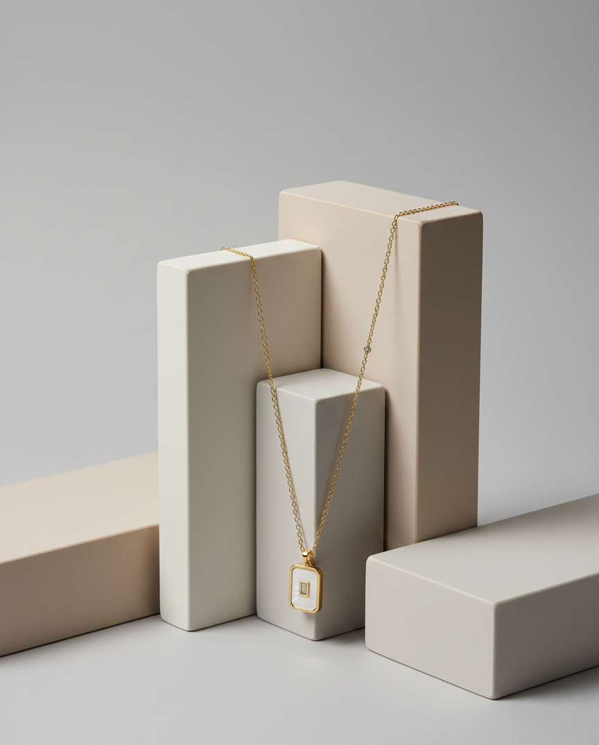 Trendige Halsketten aus Edelstahl 