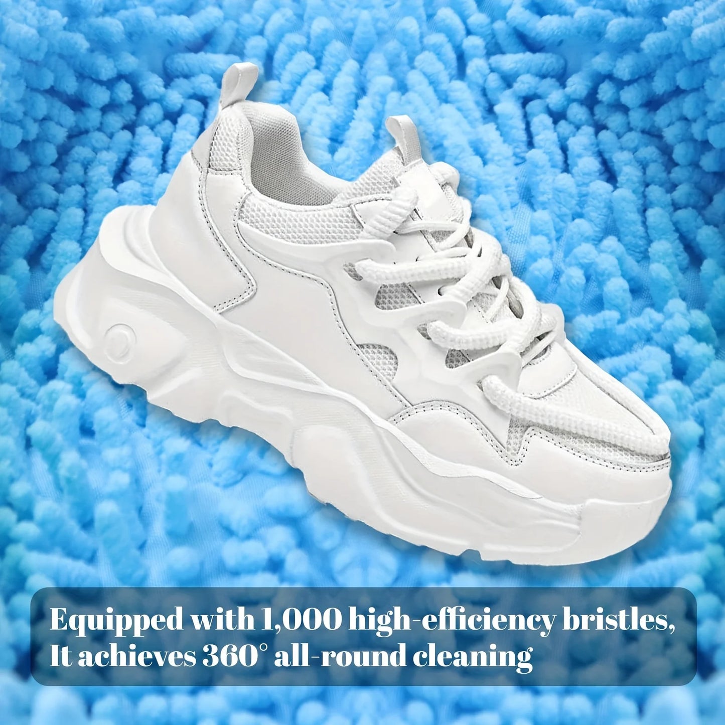 Durable Mesh Shoe Wash Bag with Zipper