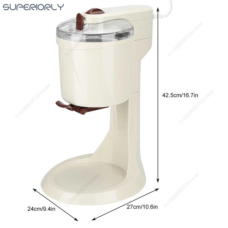 1L Manual &amp; Automatic Ice Cream Machine