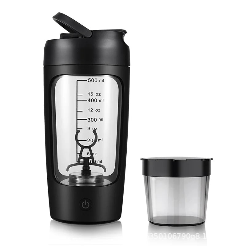 DUTRIEUX 650ml USB Electric Protein Shaker Bottle – Blend Smarter, Not Harder