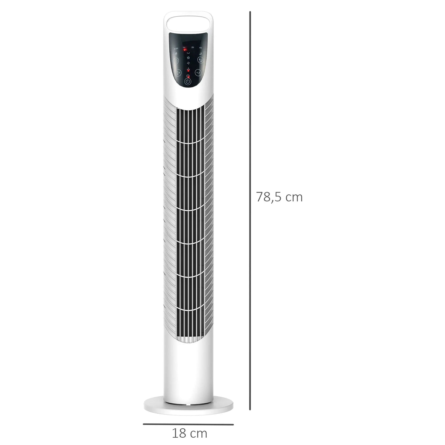 🌬️ HOMCOM Remote Control Tower Fan – Compact, Powerful Cooling
