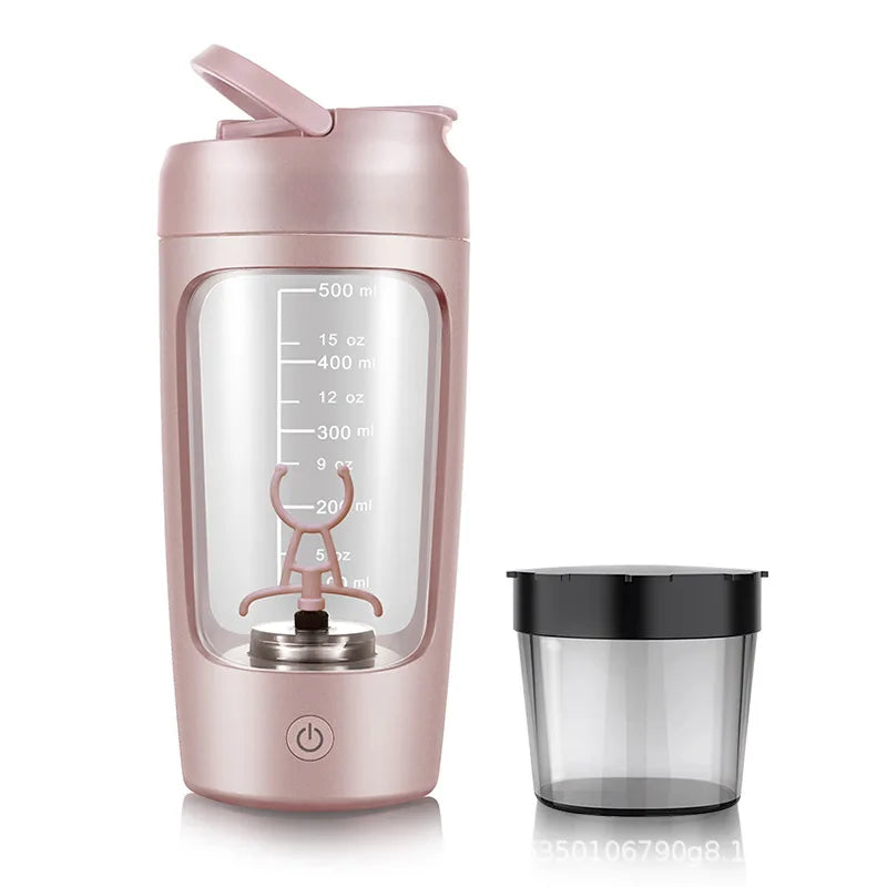 DUTRIEUX 650ml USB Electric Protein Shaker Bottle – Blend Smarter, Not Harder